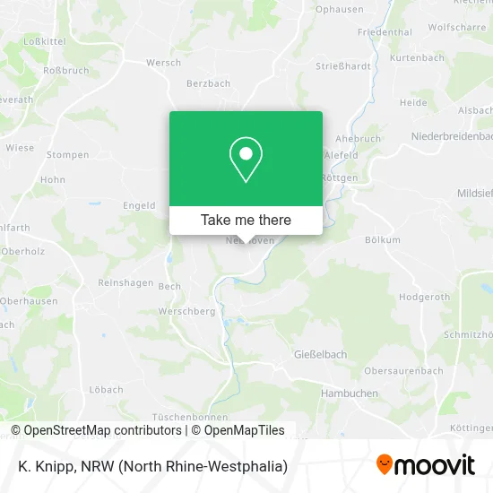 K. Knipp map