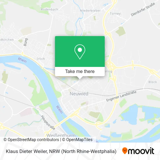 Карта Klaus Dieter Weiler