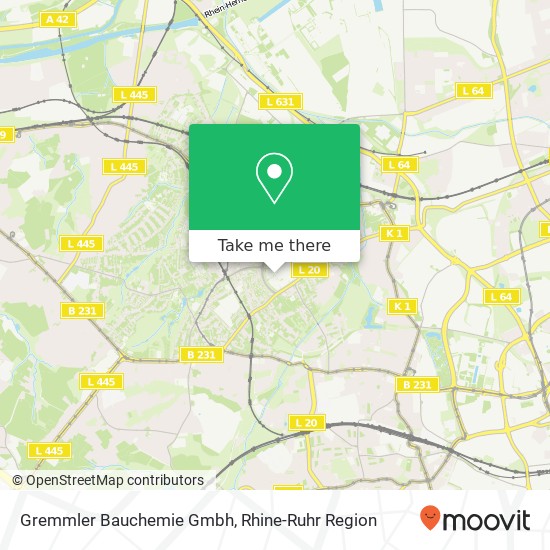 Gremmler Bauchemie Gmbh map