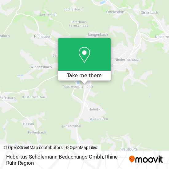 Hubertus Scholemann Bedachungs Gmbh map