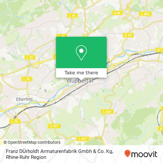 Franz DÜrholdt Armaturenfabrik Gmbh & Co. Kg map