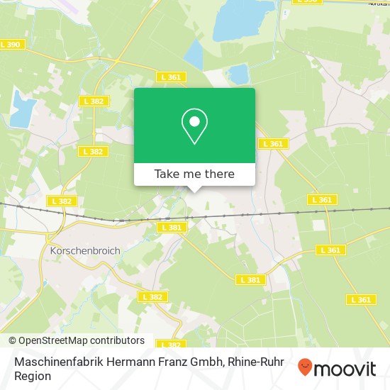 Maschinenfabrik Hermann Franz Gmbh map