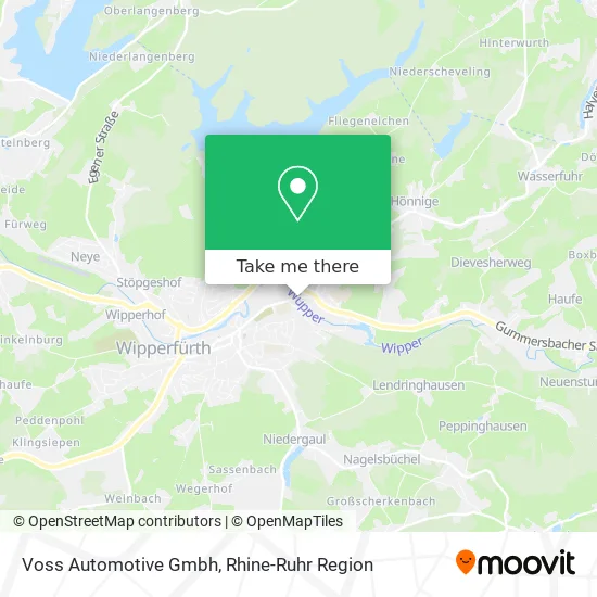 Карта Voss Automotive Gmbh