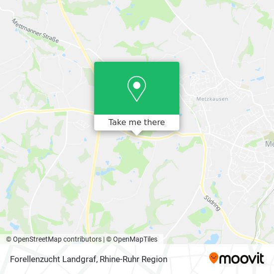 Forellenzucht Landgraf map