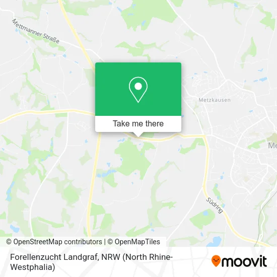 Карта Forellenzucht Landgraf