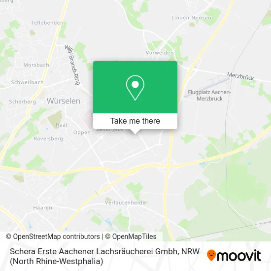 Карта Schera Erste Aachener Lachsräucherei Gmbh