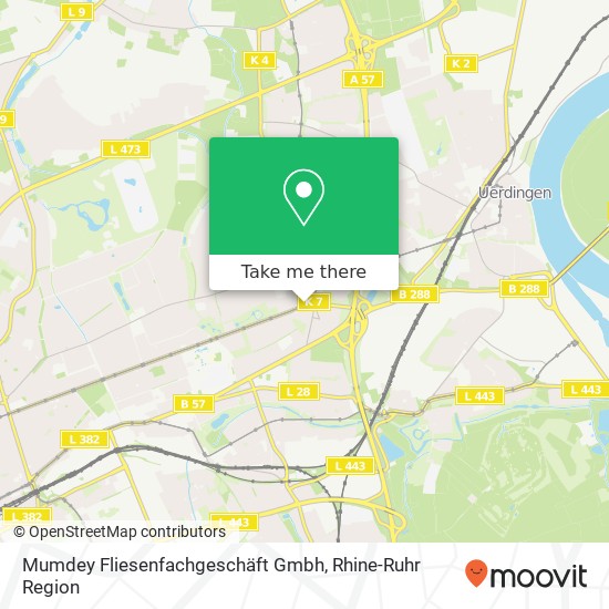 Mumdey Fliesenfachgeschäft Gmbh map