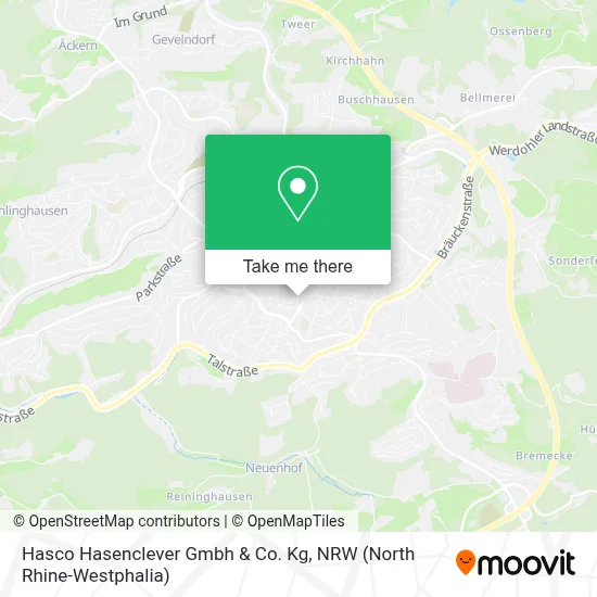 Hasco Hasenclever Gmbh & Co. Kg map