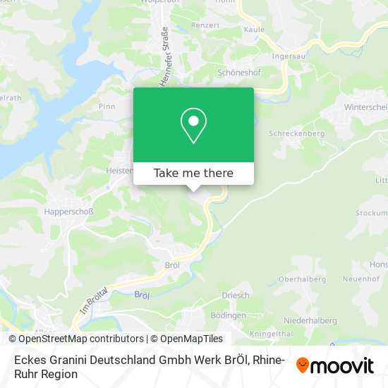 Eckes Granini Deutschland Gmbh Werk BrÖl map