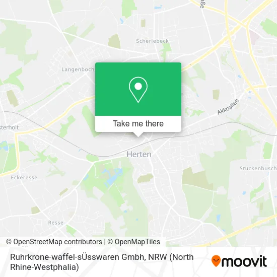 Карта Ruhrkrone-waffel-sÜsswaren Gmbh