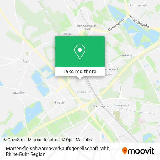 Карта Marten-fleischwaren-verkaufsgesellschaft Mbh