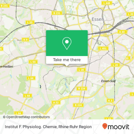 Institut F. Physiolog. Chemie map