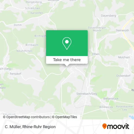 Карта C. Müller