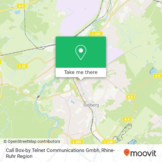 Карта Call Box-by Telnet Communications Gmbh