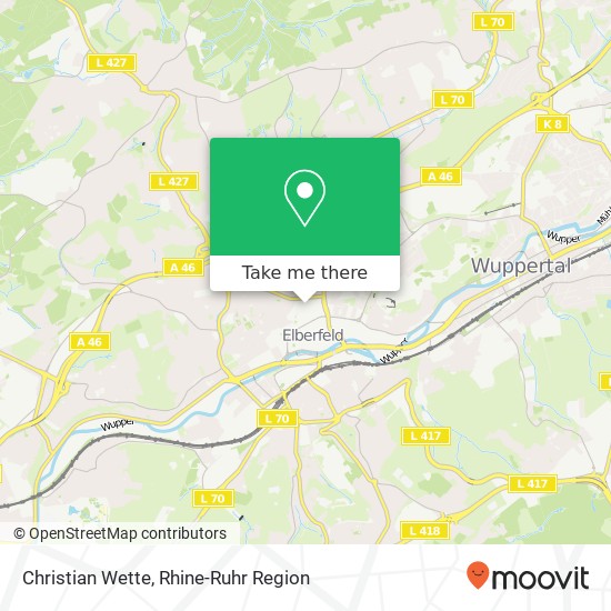 Карта Christian Wette