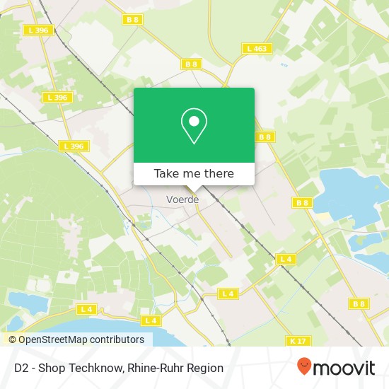 D2 - Shop Techknow map