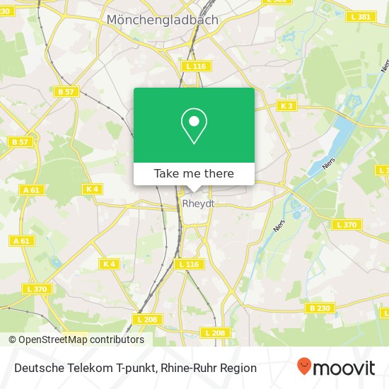 Deutsche Telekom T-punkt map