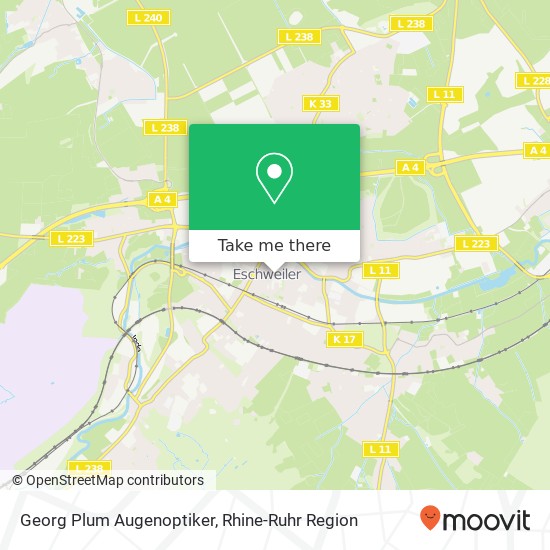 Georg Plum Augenoptiker map