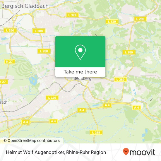 Helmut Wolf Augenoptiker map