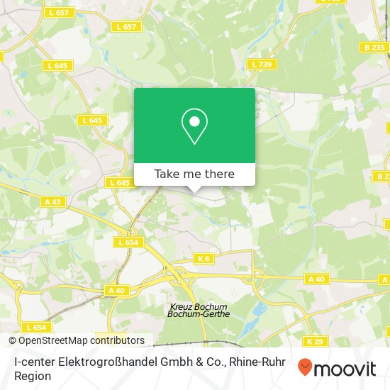 I-center Elektrogroßhandel Gmbh & Co. map