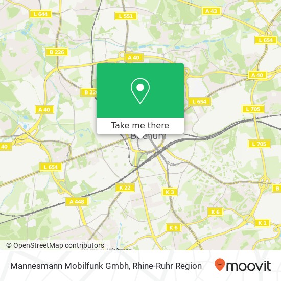 Mannesmann Mobilfunk Gmbh map