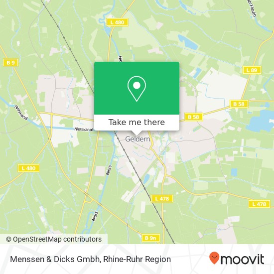 Menssen & Dicks Gmbh map