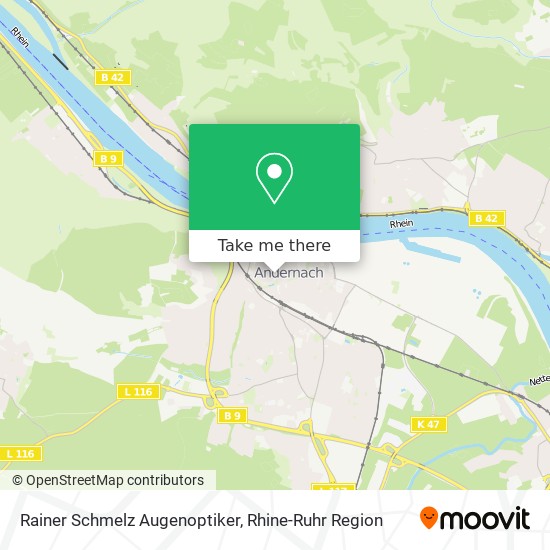 Rainer Schmelz Augenoptiker map