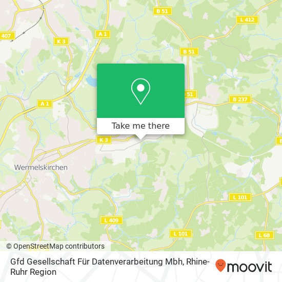 Gfd Gesellschaft Für Datenverarbeitung Mbh map