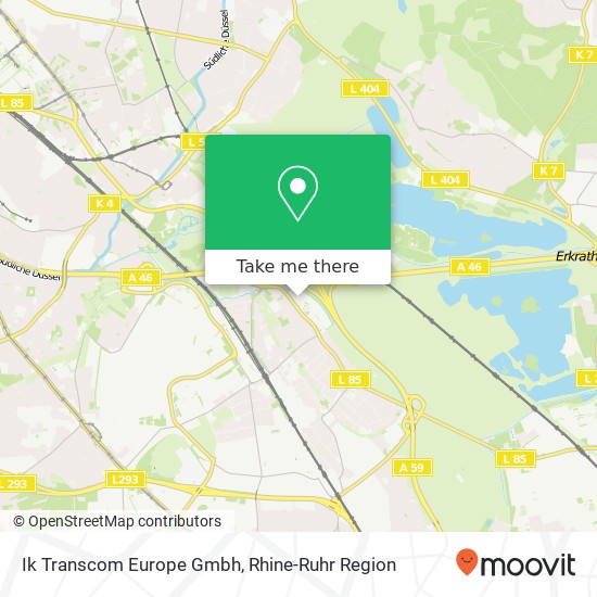 Ik Transcom Europe Gmbh map