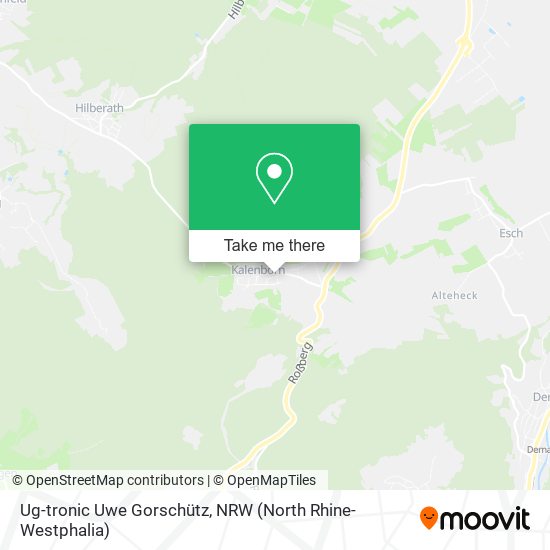 Ug-tronic Uwe Gorschütz map