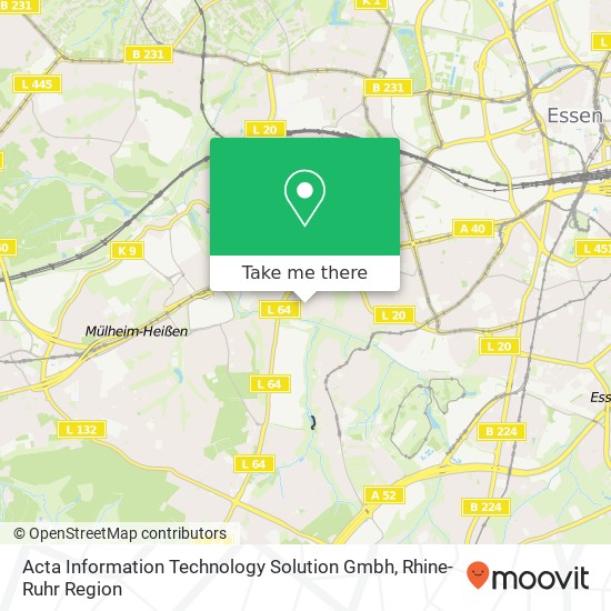 Acta Information Technology Solution Gmbh map