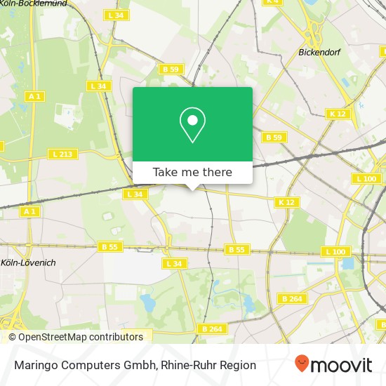 Maringo Computers Gmbh map