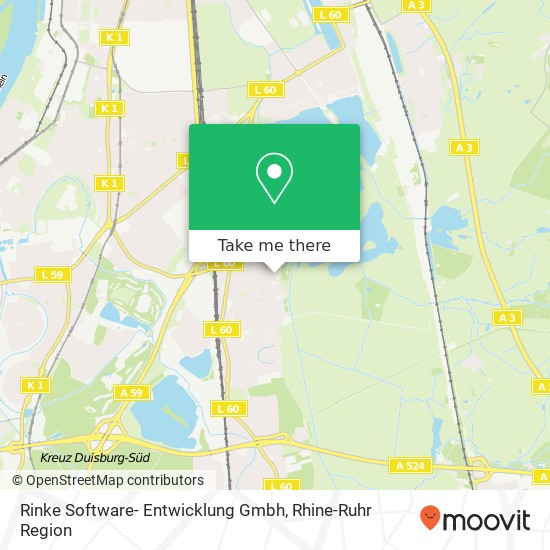 Rinke Software- Entwicklung Gmbh map