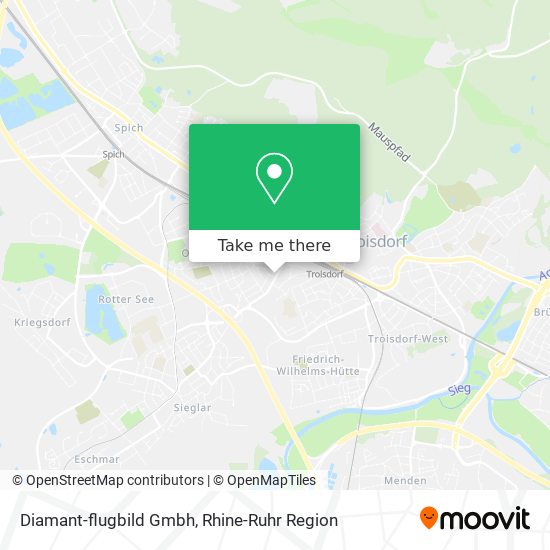Diamant-flugbild Gmbh map