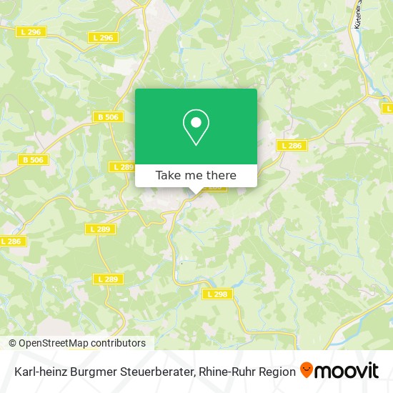 Karl-heinz Burgmer Steuerberater map