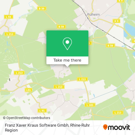 Franz Xaver Kraus Software Gmbh map