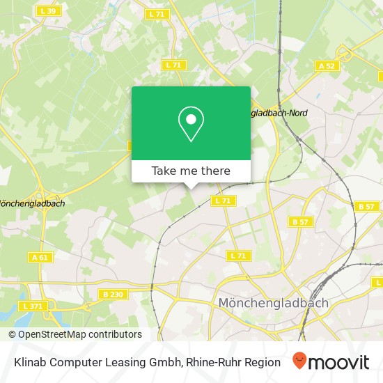 Klinab Computer Leasing Gmbh map