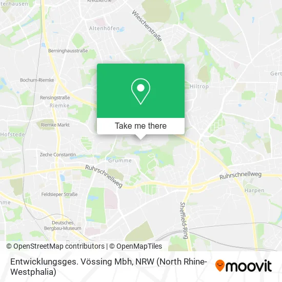 Карта Entwicklungsges. Vössing Mbh