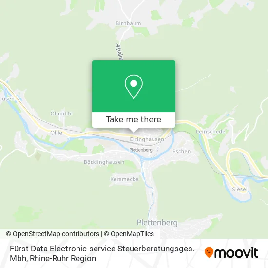 Карта Fürst Data Electronic-service Steuerberatungsges. Mbh