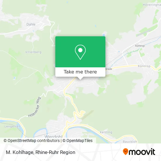 Карта M. Kohlhage