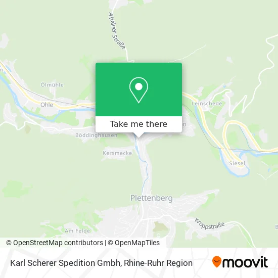 Карта Karl Scherer Spedition Gmbh