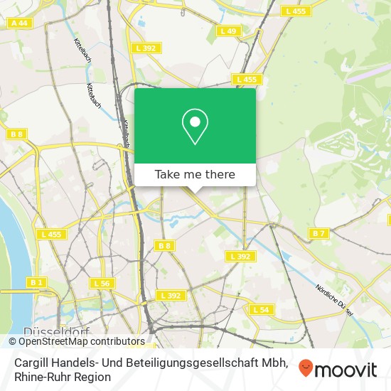 Cargill Handels- Und Beteiligungsgesellschaft Mbh map