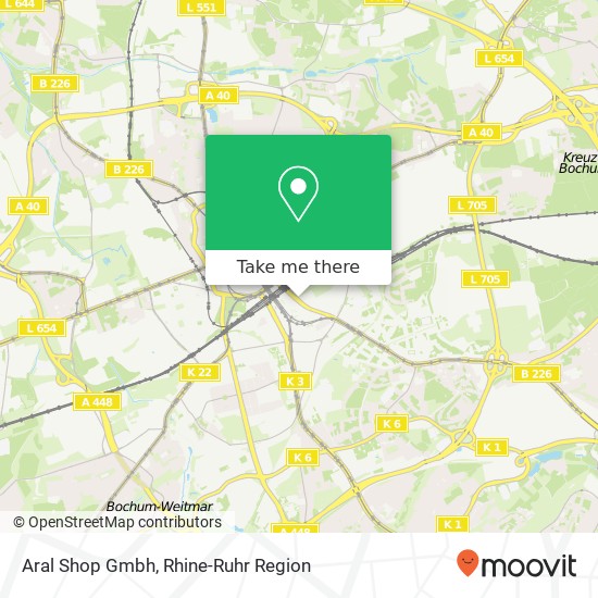 Aral Shop Gmbh map