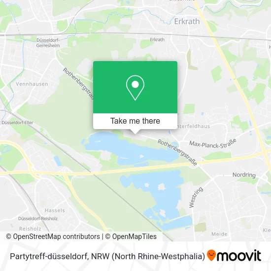 Карта Partytreff-düsseldorf