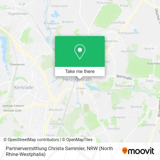 Карта Partnervermittlung Christa Sammler