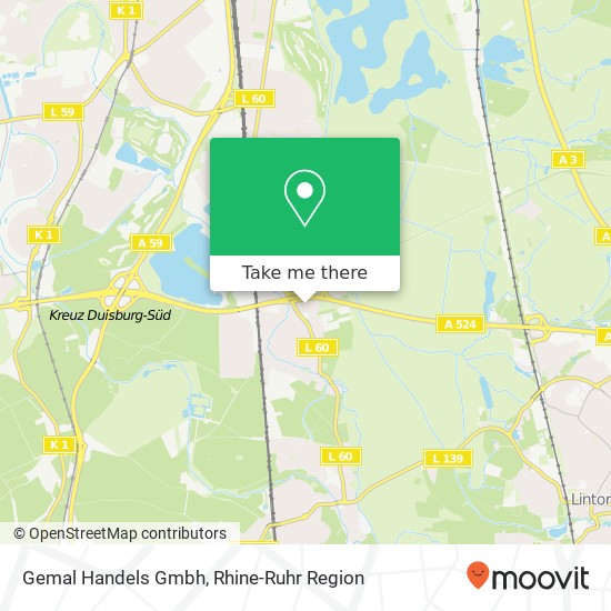 Gemal Handels Gmbh map