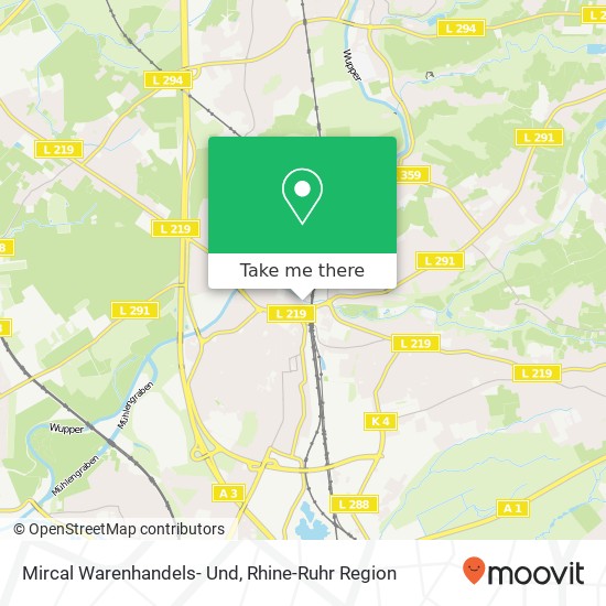 Карта Mircal Warenhandels- Und