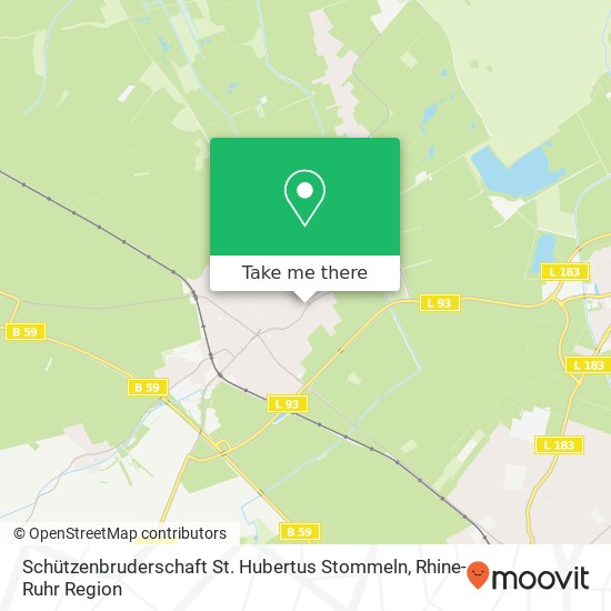 Schützenbruderschaft St. Hubertus Stommeln map