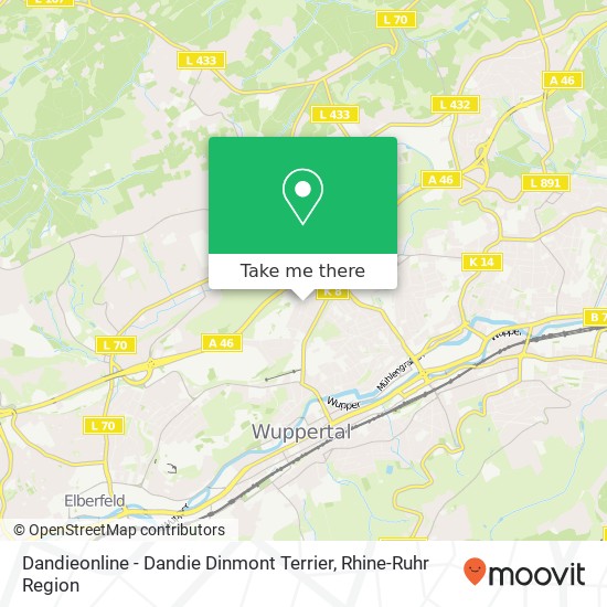 Dandieonline - Dandie Dinmont Terrier map