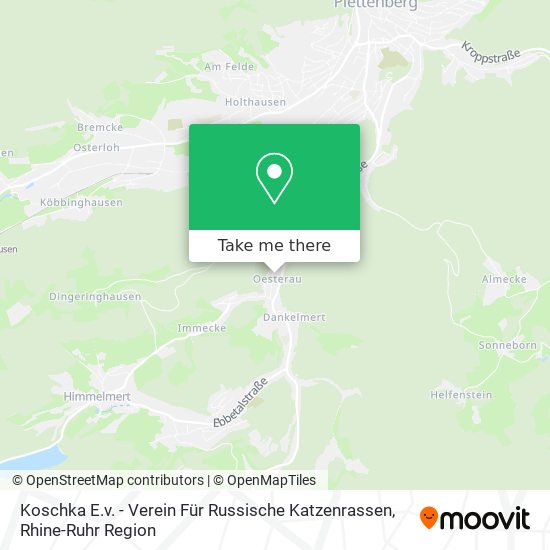Koschka E.v. - Verein Für Russische Katzenrassen map